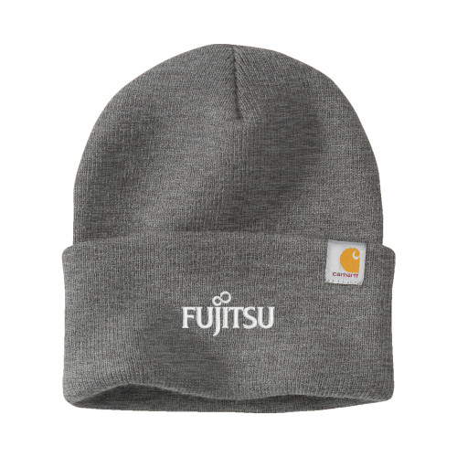 Carhartt Heather Grey Knit Beanie w/Cuff-Fujitsu