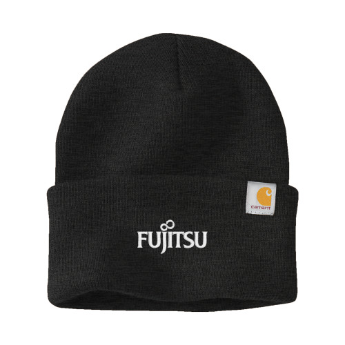 Carhartt Coal Heather Knit Beanie w/Cuff-Fujitsu
