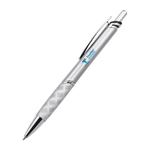 Andy Silver Ballpoint Pen-TrueNet Communications Flat