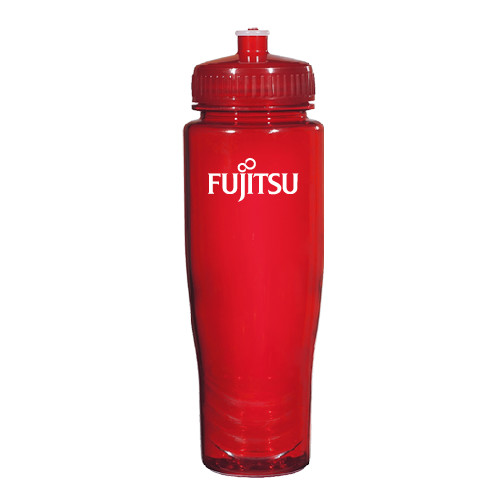 Spectrum Red Sport Bottle 28oz-Fujitsu