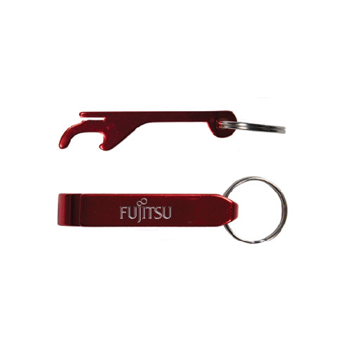 Aluminum Red Bottle Opener-Fujitsu