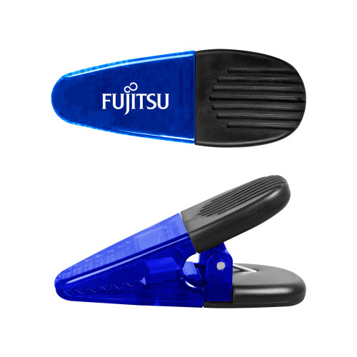 Blue Crocodile Clip/Magnet-Fujitsu
