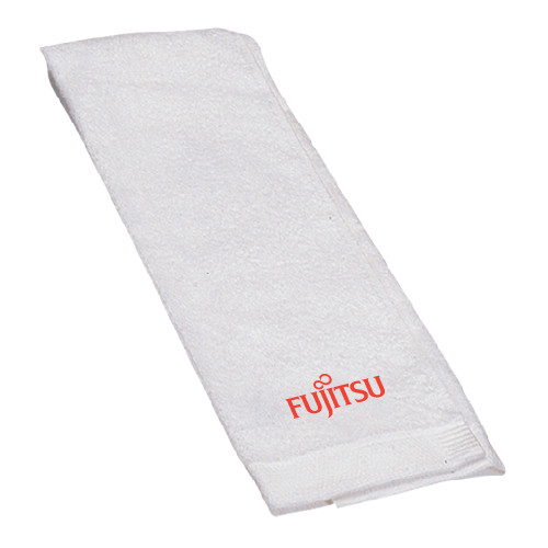 White Golf Towel-Fujitsu