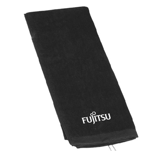 Black Golf Towel-Fujitsu