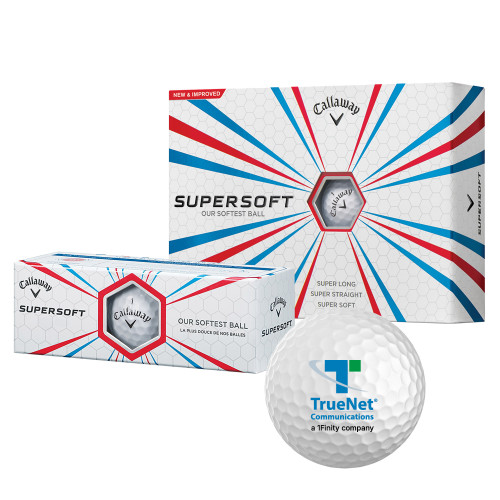 Callaway Supersoft Golf Balls 12/pkg-TrueNet Communications Stacked
