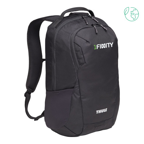 Thule Black Recycled Lumion 15 in. Computer Backpack-1Finity Wordmark