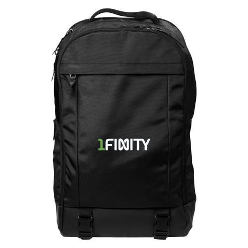 Mercer+Mettle Black Backpack-1Finity Wordmark