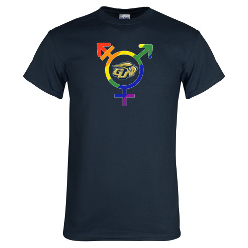  Navy T Shirt - Pride Design
