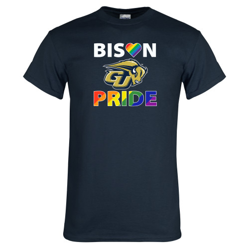  Navy T Shirt - Bison Pride
