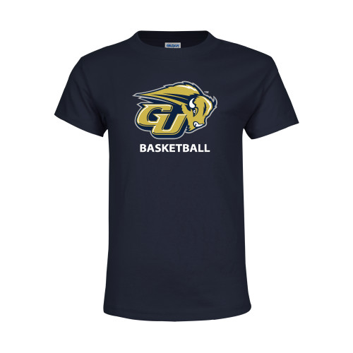  Youth Navy T Shirt - Basketball