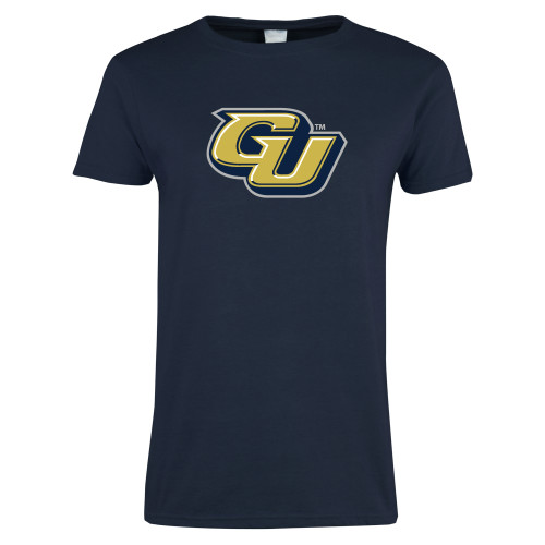  Womens Short Sleeve Navy Tee - GU
