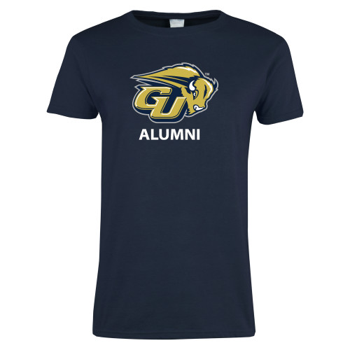  Womens Short Sleeve Navy Tee - Alumni