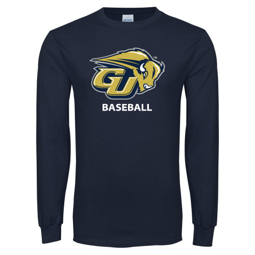  Navy Long Sleeve T-Shirt - Baseball