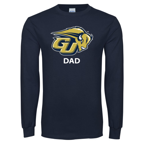  Navy Long Sleeve T-Shirt - Dad