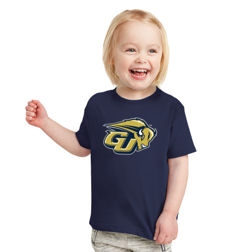 Toddler Navy T Shirt - GU Bison