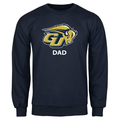  Navy Fleece Crew - Dad
