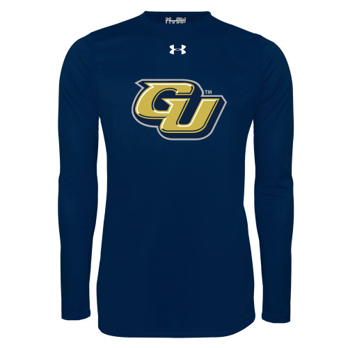  Under Armour Navy Long Sleeve Tech Tee - GU