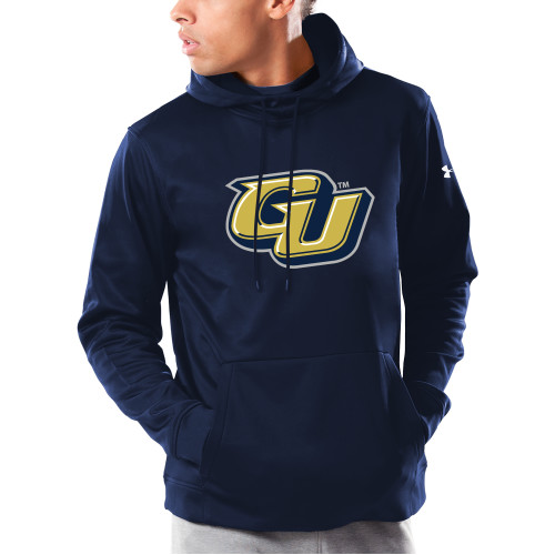  Under Armour Navy Armour Fleece Hoodie - GU