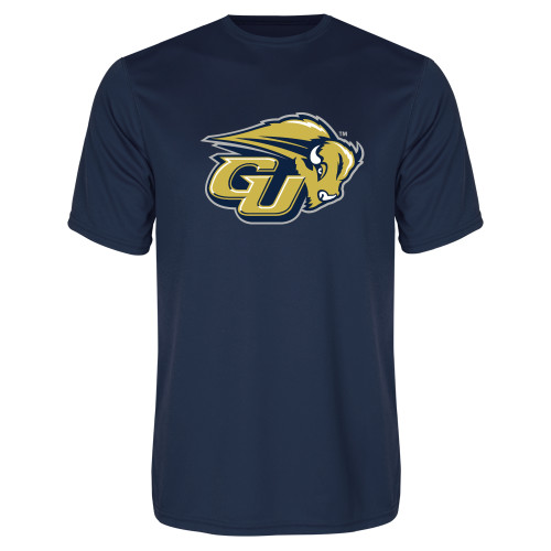  Navy Performance Tee - GU Bison