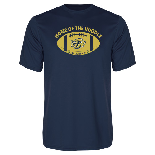  Navy Performance Tee - Home of the Huddle