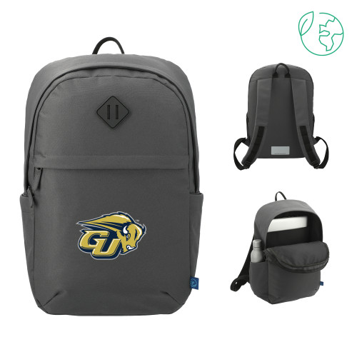  Repreve Charcoal Ocean Commuter Computer Backpack - GU Bison