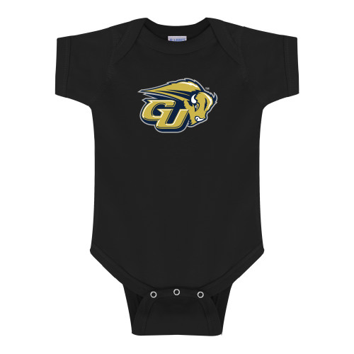  Black Infant Onesie - GU Bison