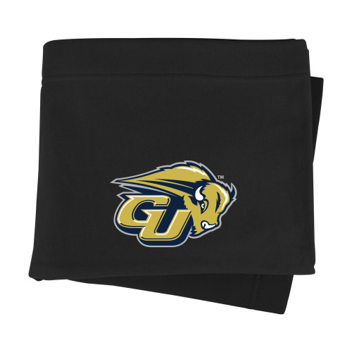  Black Sweatshirt Blanket - GU Bison