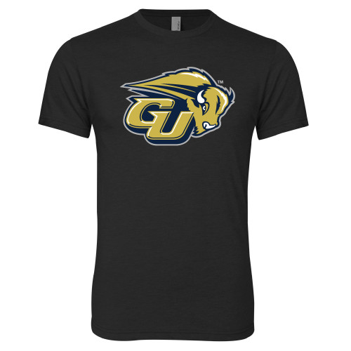  Next Level Black Triblend Tee - GU Bison