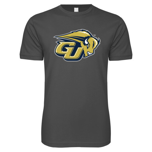  Next Level Charcoal SoftStyle T Shirt - GU Bison