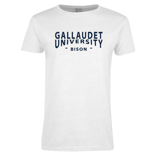 Main Image for  Womens White Short Sleeve Tee