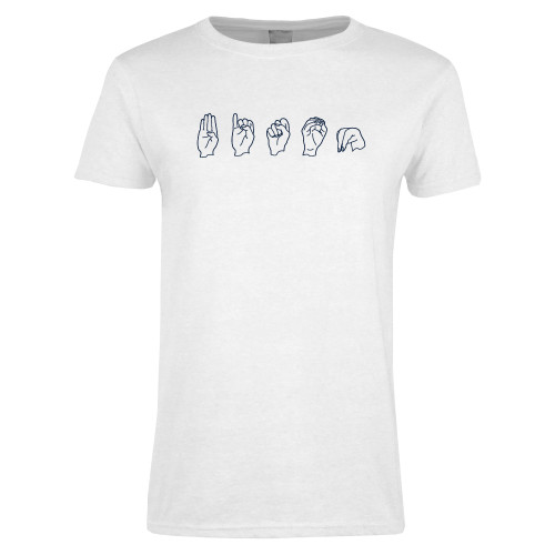 Main Image for  Womens White Short Sleeve Tee