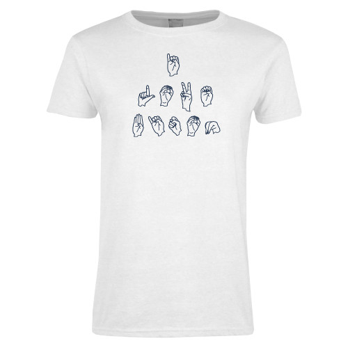Main Image for  Womens White Short Sleeve Tee
