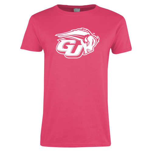Main Image for  Womens Hot Pink Short Sleeve Tee