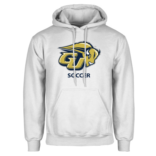 Gallaudet White Fleece Hoodie
