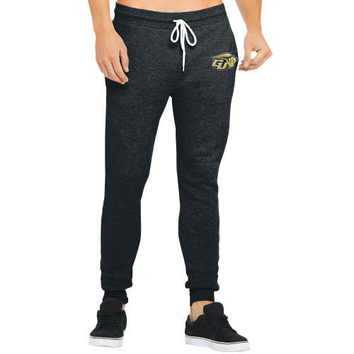  Bella Canvas Charcoal Heather Joggers - GU Bison