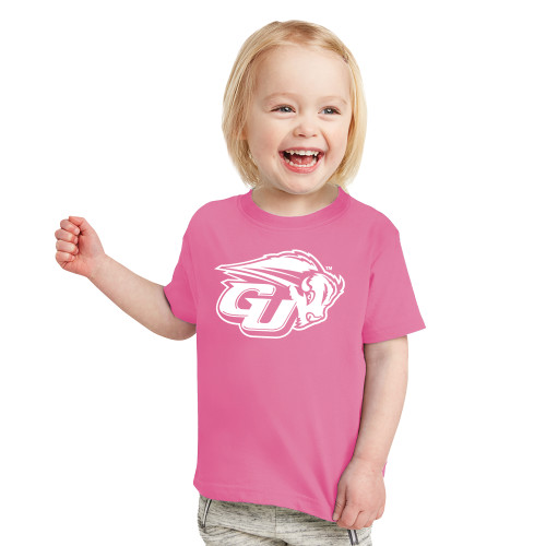  Toddler Fuchsia T Shirt - GU Bison