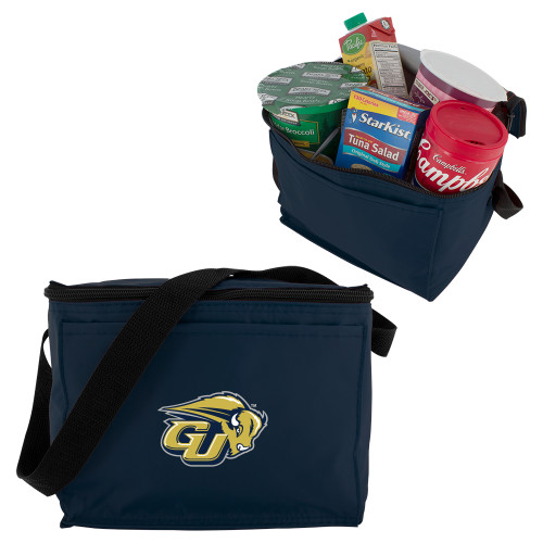  Six Pack Navy Cooler - GU Bison