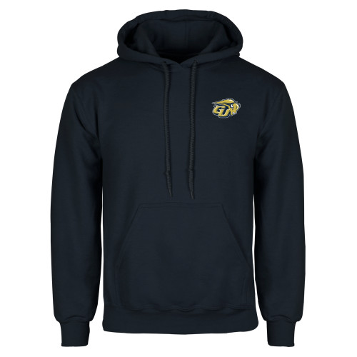  Navy Fleece Hoodie - GU Bison