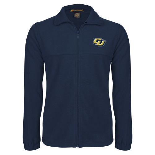  Navy Fleece Full Zip  Jacket - GU