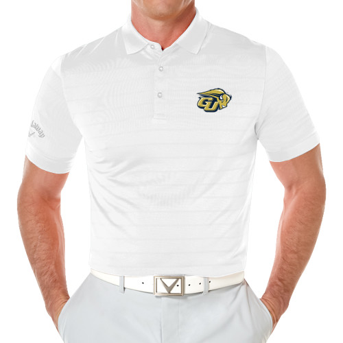  Callaway Opti Vent White Polo - GU Bison