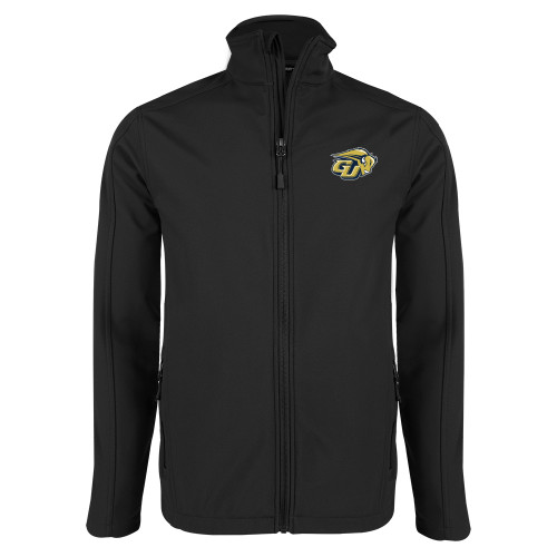  Black Softshell Jacket - GU Bison