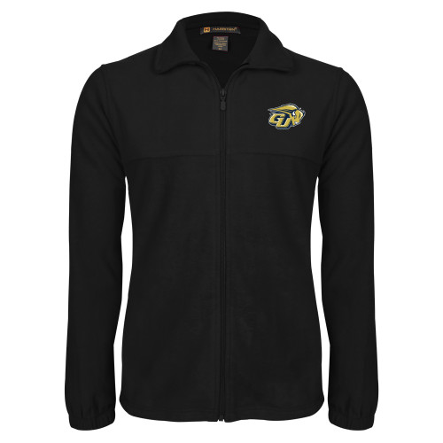  Black Fleece Full Zip Jacket - GU Bison