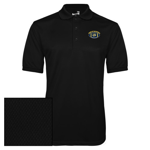  Black Dry Mesh Polo - Home of the Huddle