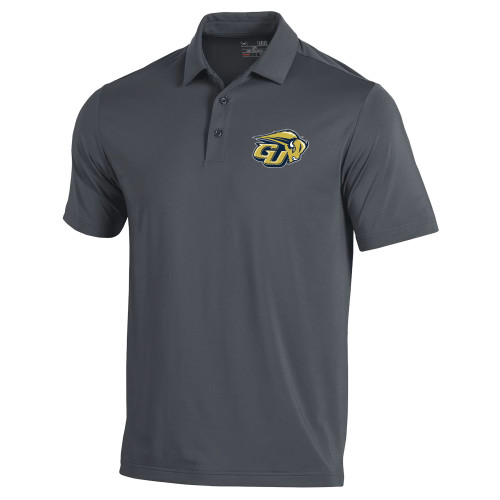  Under Armour Graphite Performance Polo - GU Bison