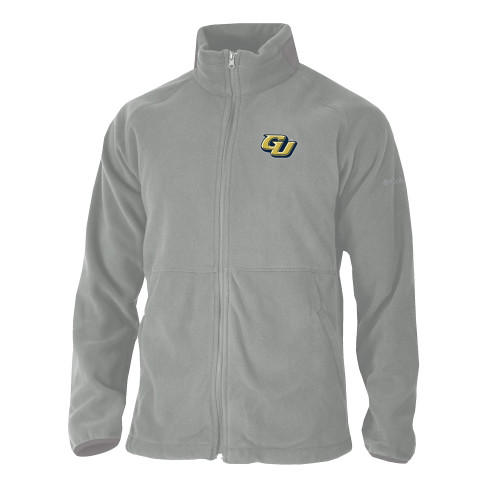 Columbia Grey Everest Ridge Fleece Full Zip Jacket - GU