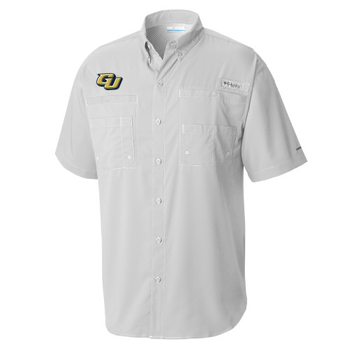  Columbia Cool Grey Tamiami Performance Short Sleeve Shirt - GU