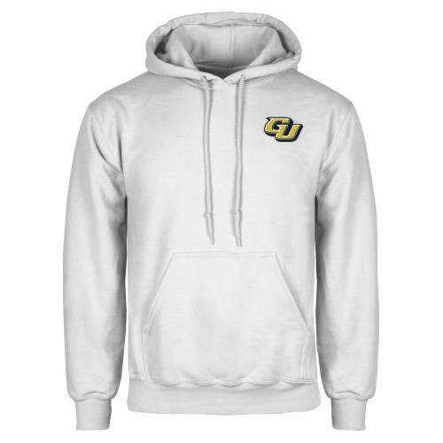  White Fleece Hoodie - GU