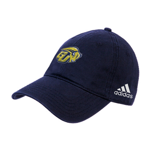  Adidas Navy Adjustable Washed Slouch - GU Bison