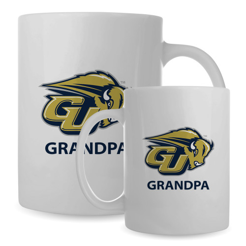  Full Color White Mug 15oz - Grandpa