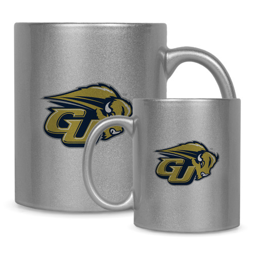  Full Color Silver Metallic Mug 11oz - GU Bison